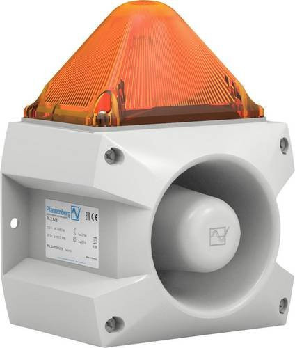 Pfannenberg Optisch-akustischer Signalgeber PA X 5-05 24 DC AM 7035 Orange 24 V/DC 105 dB - Bild 1