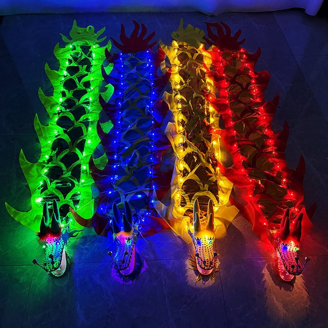 YeahMaske LED-Beleuchtung Chinesischer Tanzdrache, Requisiten - Bild 1
