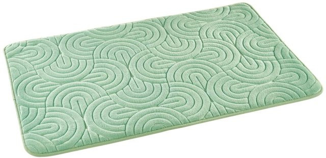 POCOline Badematte Green, rechteckig, schnelltrocknend, Oeko-Tex Standard 100, B/T: 80 x 50 cm - Bild 1