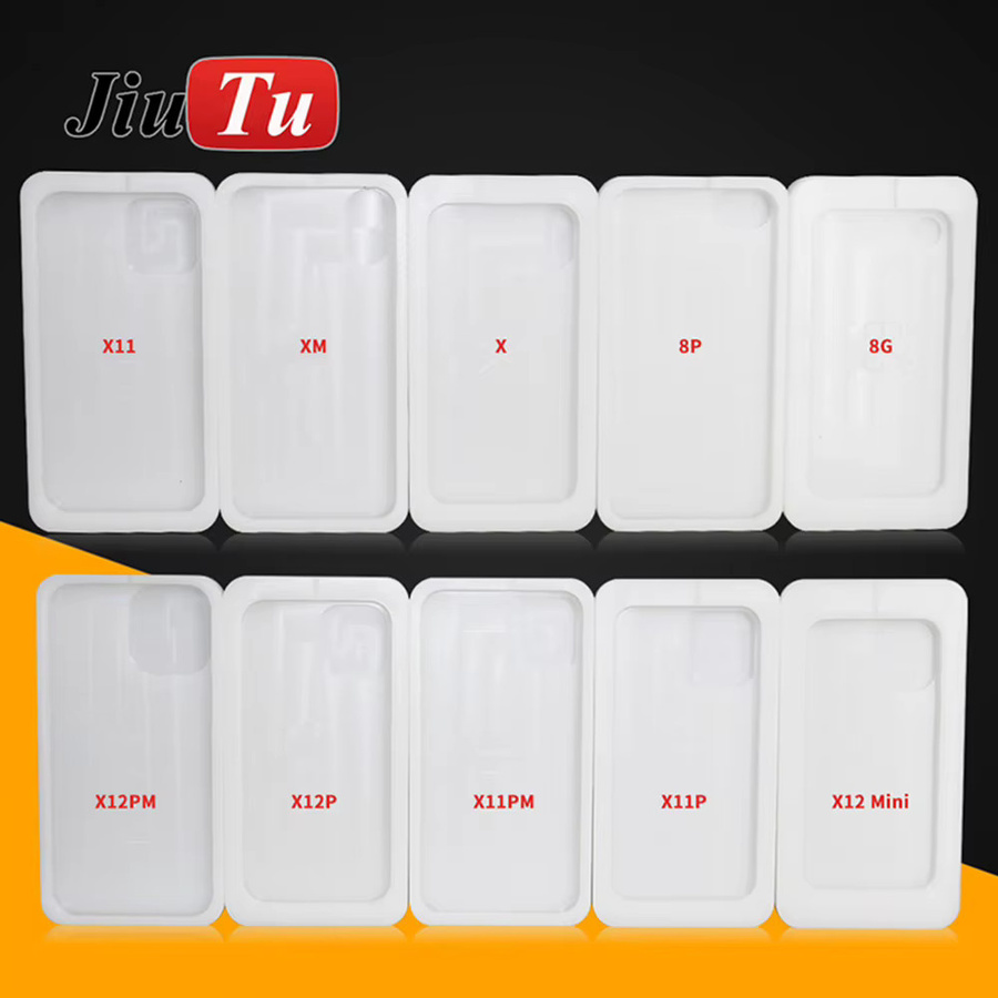Jiutu Polierform für iPhone 15 Pro, 14 Pro, 13 Mini und 13 Pro Max in Weiß - Bild 3