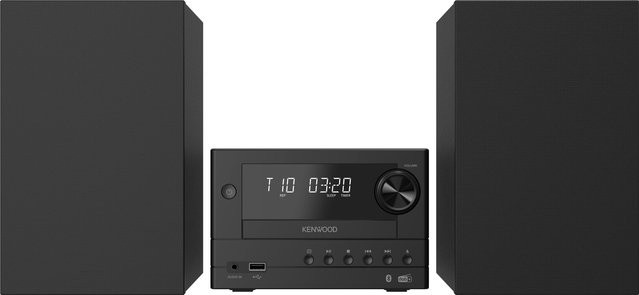 Kenwood M450DAB Kompaktanlage in Schwarz mit Bluetooth, USB und CD-Player - Bild 1