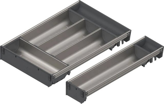 Blum Orga-Line Besteckeinsatz Schalen-Set Grau für Korpusbreite 601-699 mm und Nennlänge 450 mm - Bild 1