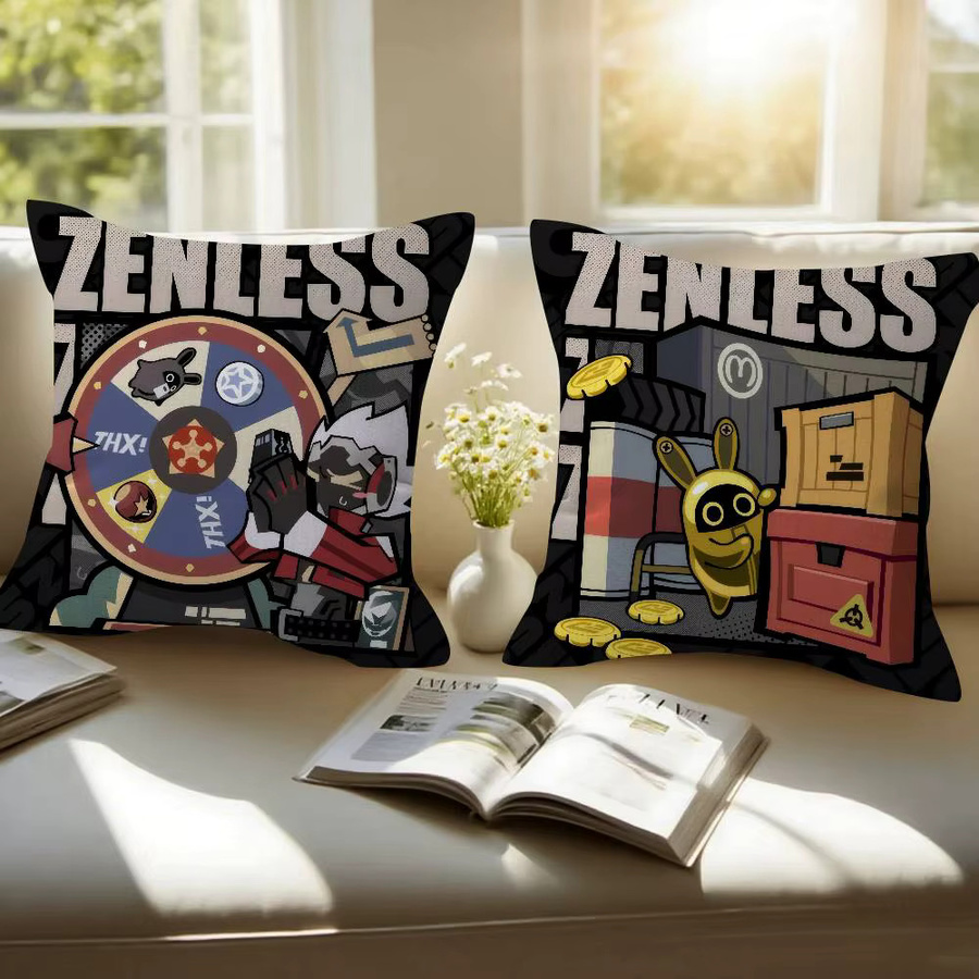 Beast Kingdom Zenless Zone Zero Kissenbezug Multicolour B/B/H: 30 x 30 x 30 cm - Bild 4