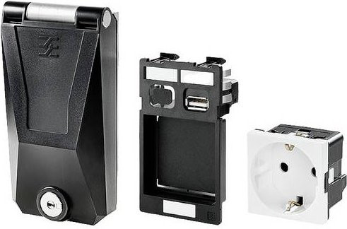 Weidmüller Universal-Gehäuse IE-FC-SET-IPDED003-KY-M 2460640000 Schwarz - Bild 1
