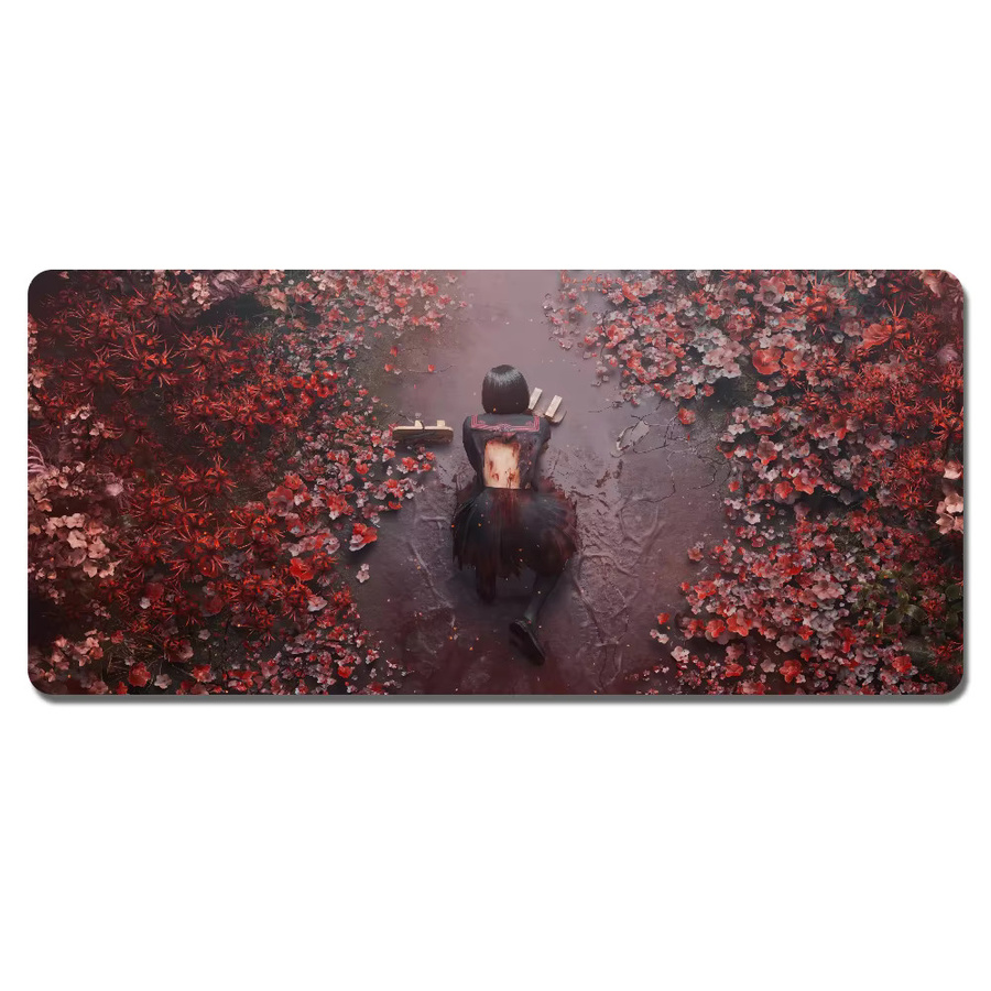 Horror Hill S-Silent Game Mouse Pad in Multicolour, rutschfestes und verdicktes Gaming-Mauspad mit festem Rand für Büro und Gaming - Bild 4