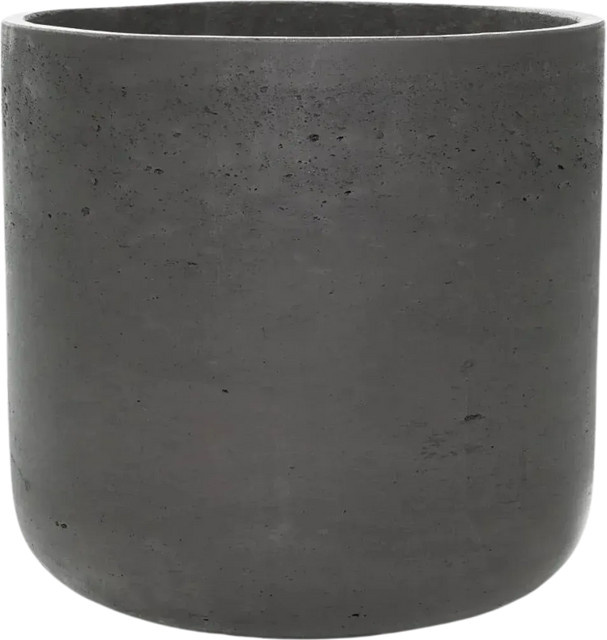 Blumentopf Nole von Aplanta in Anthrazit, B/T/H: 44 x 44 x 42 cm - Bild 1