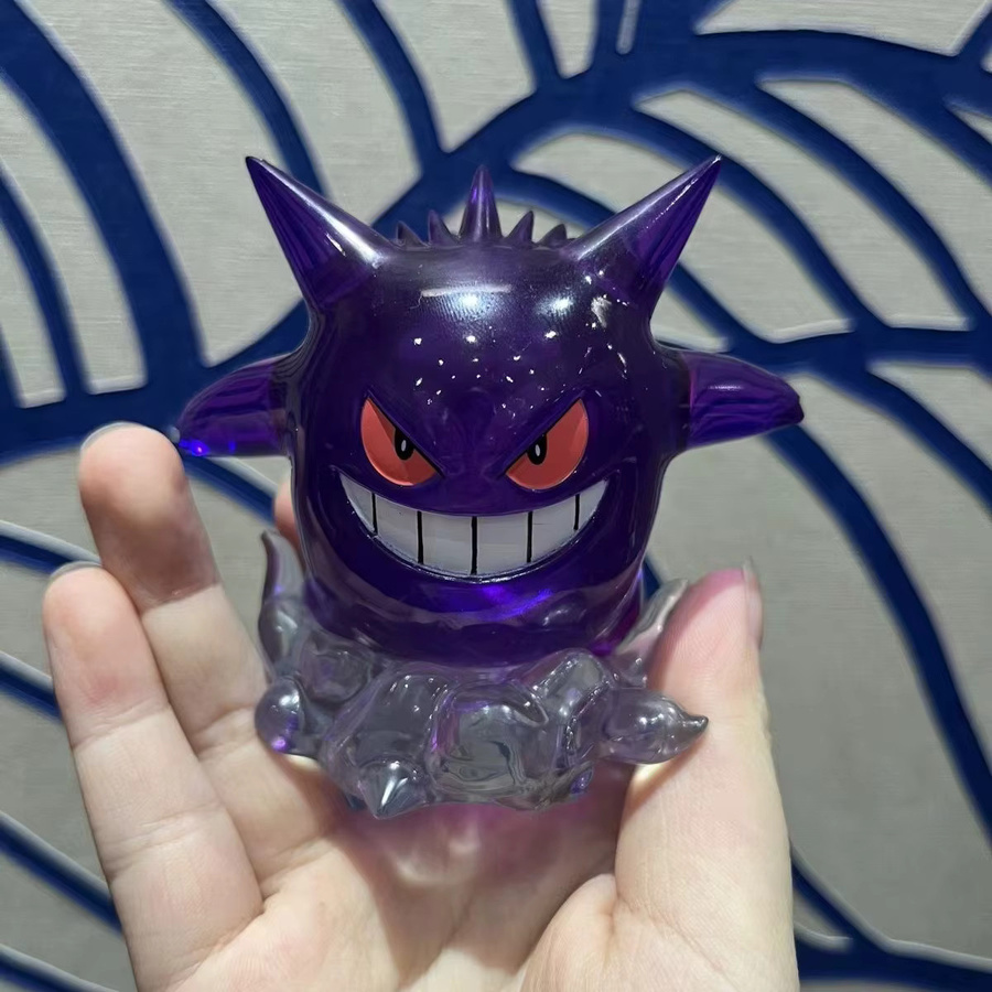 Potdemiel Pokémon Snorlax Gengar, Actionfigur, transparent, lila - Bild 3