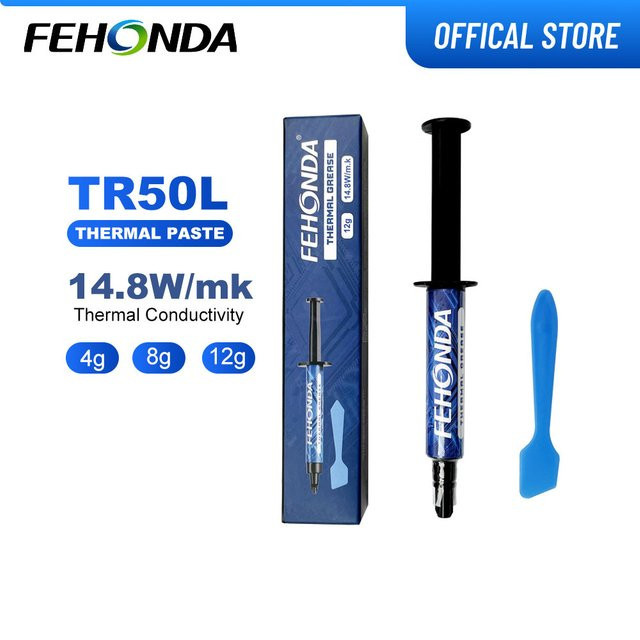 FEHONDA TR50L Wärmeleitpaste mit 14,8W/m.K Hochleitfähige Thermische Paste für CPU und GPU von PS4 und PS5 - Bild 1