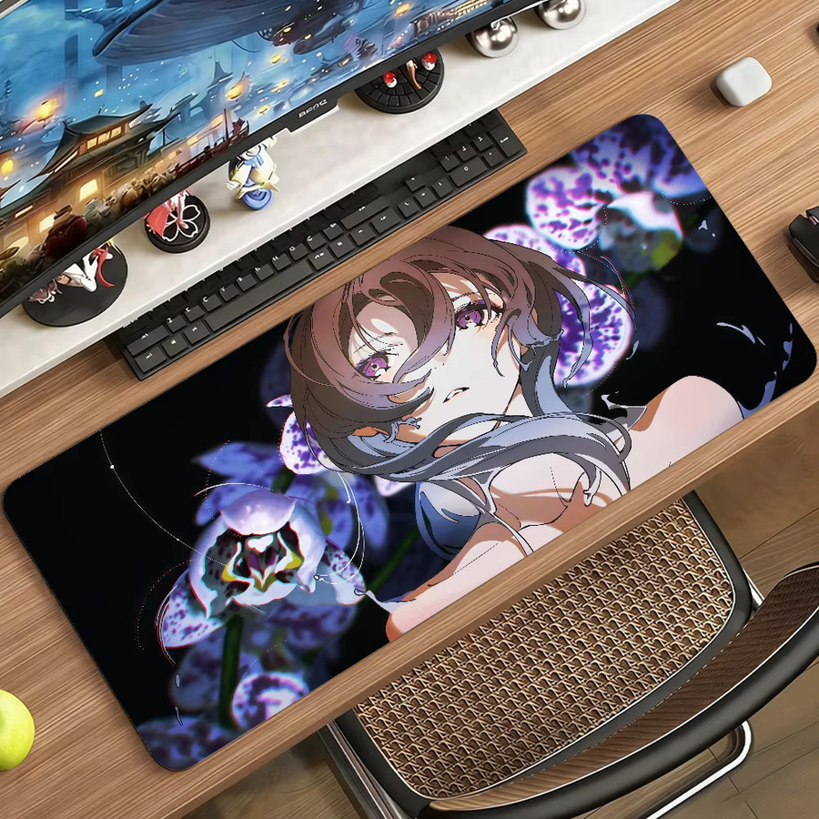 Art Yoneyama Mai Mauspad in Multicolour, rutschfeste Schreibtischunterlage aus Gummi für PC und Laptop - Bild 3