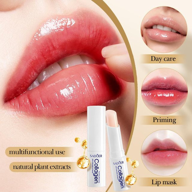 jaysuing Lippenbalsam mit Kollagen, glänzend, Unisex - Bild 1