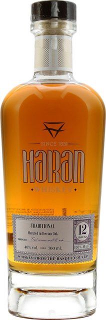 Haran Whisky, Spanien, 12 Jahre, 40 % Vol., 0,7 l - Bild 1