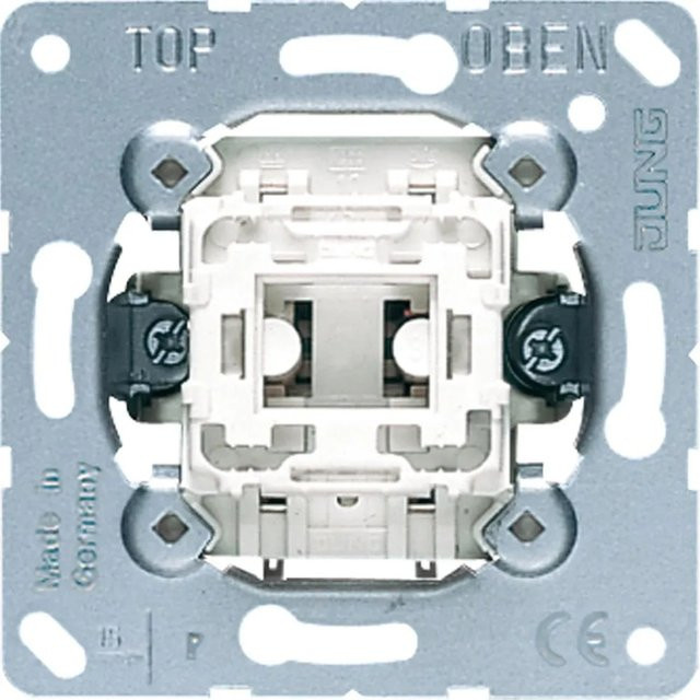 Jung Tastereinsatz Switch in Silber - Bild 1