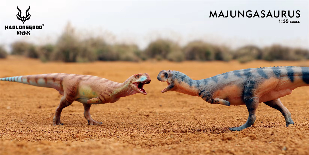 HAOLONGGOOD Majungasaurus Modell, Dinosaurier Tierfigur, 1:35 - Bild 3