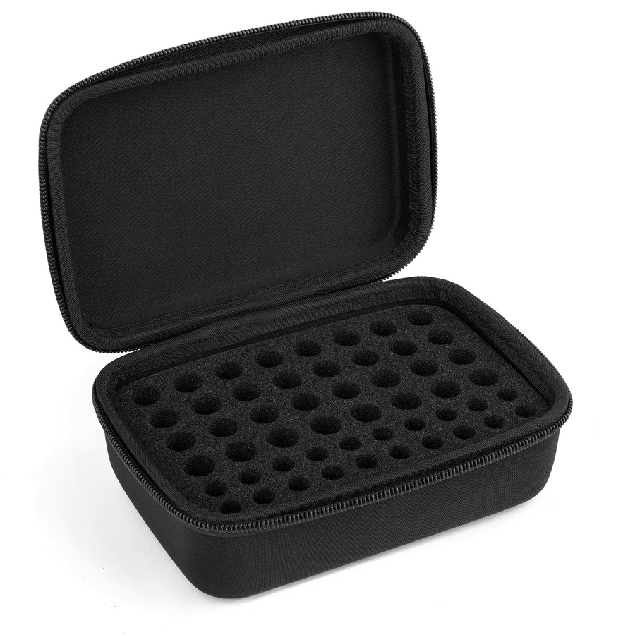 Lousxy Batterietasche Organizer in Schwarz für 52 AA und AAA Batterien - Bild 6
