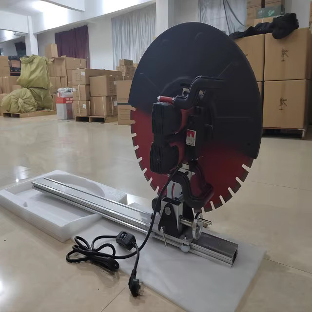 Elektrische Betonkreissäge 5500W mit 650mm Sägeblatt in Rot für Wand- und Nutfräsarbeiten - Bild 5