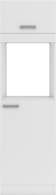 OPTIFIT Oslo214 Küchen-Geräteumbauschrank in Weiß mit Feinstruktur, Breite: 60 cm - Bild 1