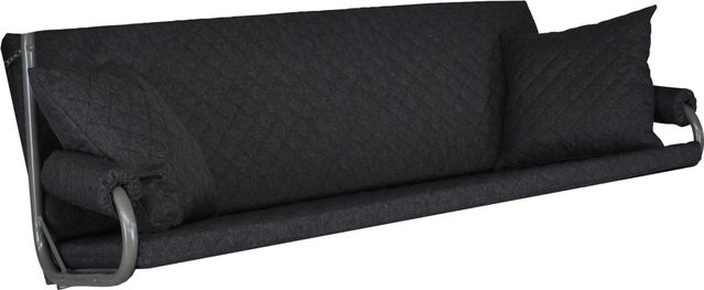 Angerer Hollywoodschaukelauflage Joy, Grau, B/L: 180 x 54 cm - Bild 1