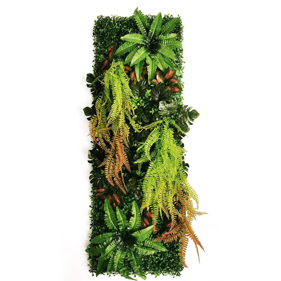 Linhongbin Wandpaneel mit künstlichem Gras und Moos in Grün, B: 40,0 cm, H: 120,0 cm - Bild 2