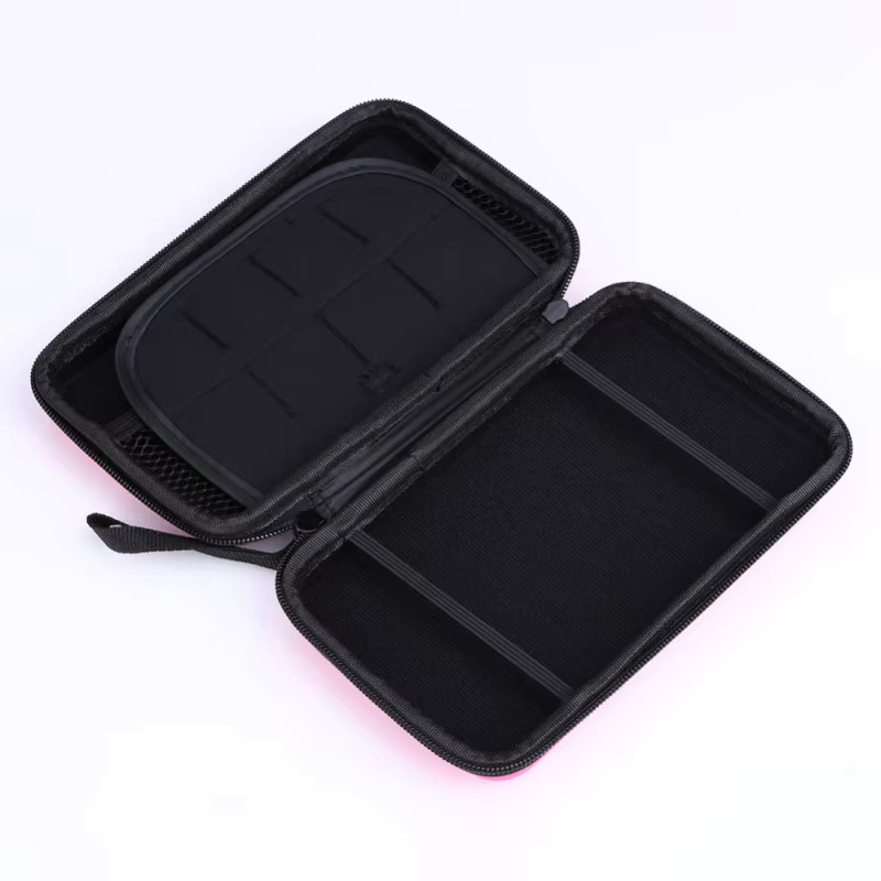 ERIKOLE EVA Hard Case Tasche für Neue 3DS XL, 3DS XL, 3DS LL und Neue 3DS LL in Schwarz mit Spielkarten-Aufbewahrung - Bild 2