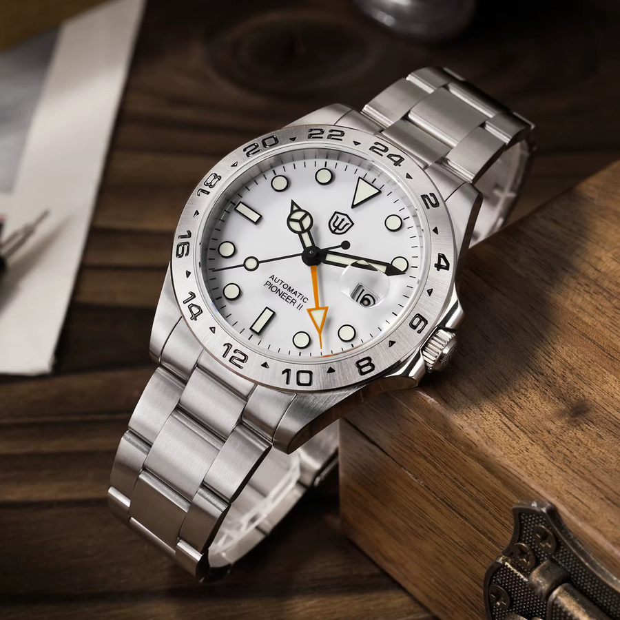 Watchdives Armbanduhr Automatik, Edelstahl, 40 mm, Herren - Bild 3