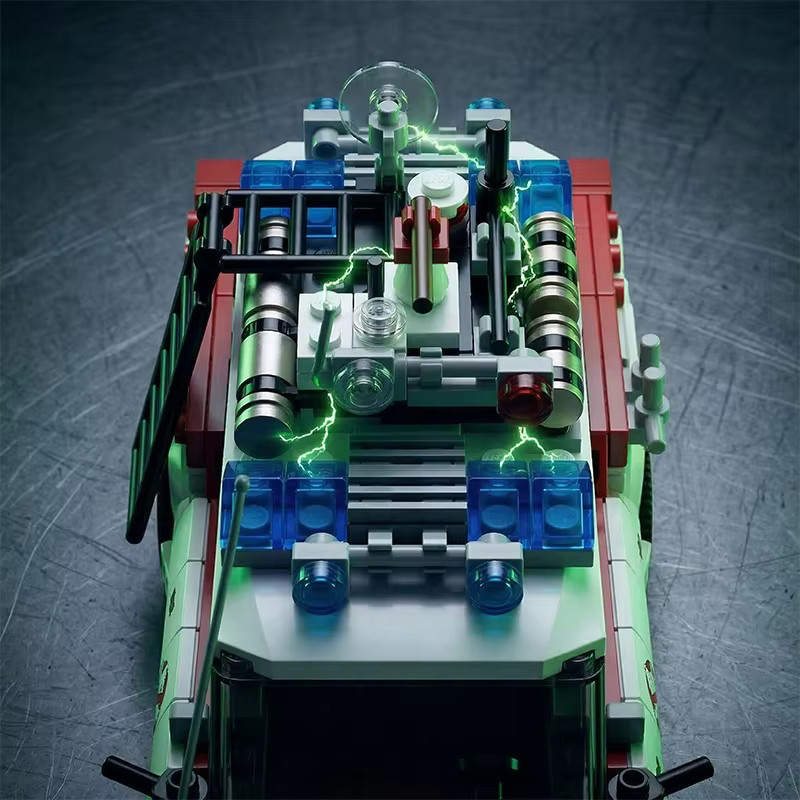 M MENBIS Film-Geisterjägerfahrzeug, Bausteine Auto-Modell, Fahrzeuge - Bild 3