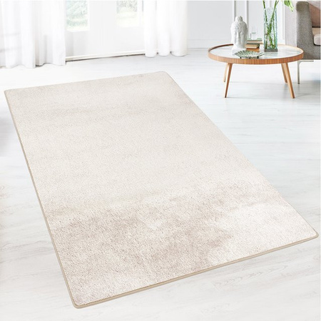 Karat Teppich Sundae hand-tufted Velours in Creme/Beige