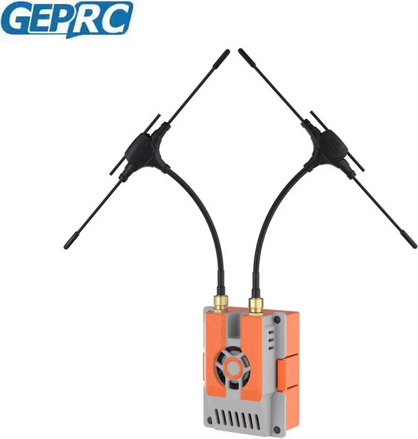 GEPRC Empfänger gepaart 915M/2,4G Dual-Frequenz-Modus RC Flugzeug FPV Long Range Drone DIY RC RX als TX JR-Bay Modifikationskit, Zubehör - Bild 1