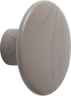 Muuto Dots Wood Distributed Point Hooks aus Holz in Beige und Grau - Bild 1