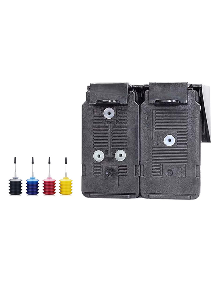 Canon Nachfüllbare Tintenpatronen PG540XL CL541XL Schwarz für PIXMA MG3250 MG3255 MG3550 MG4100 MG4150 MG4200 MG4250 MX375 MX395 - Bild 1