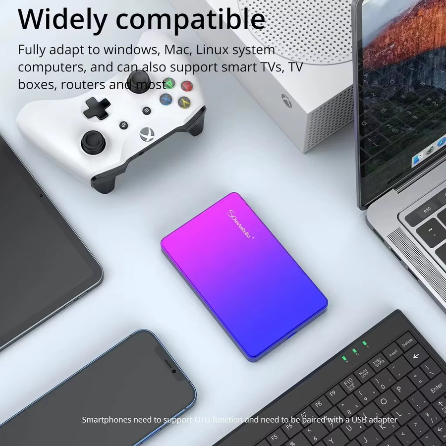 SomnAmbulist Externe Festplatte HDD 2,5 Zoll mit USB 3.0 Anschluss für PC, Laptop, TV, PS4 und Xbox - Bild 4