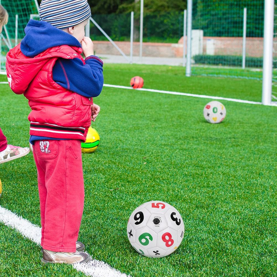 TOMTOP JMS Fußball Größe 2 Weiße Nummer - Bild 2