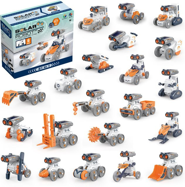 CONUSEA Solarenergie Roboter LKW Auto, 21-in-1 Modell, ab 8 Jahren - Bild 1