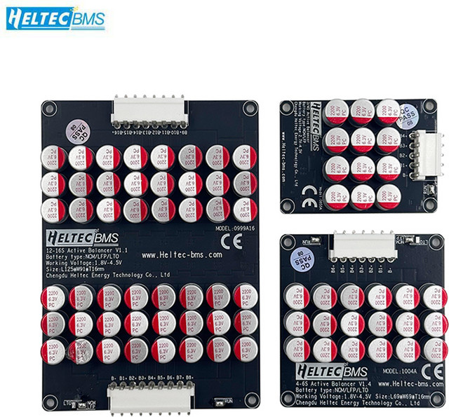 Heltec Aktiver Equalizer Lithium-Batterie-Balancer für LiFePO4 Kondensatoren 3S bis 16S 5A - Bild 1