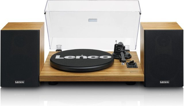 Lenco Plattenspieler LS-500OK mit Bluetooth in Braun - Bild 1