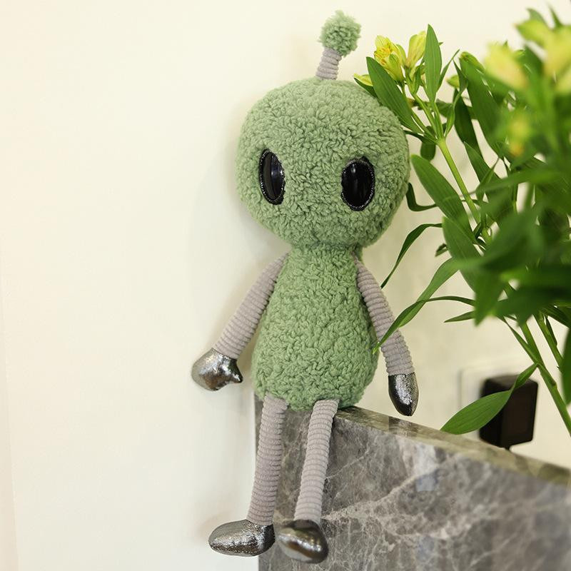 Yiran Furniture Alien Plüschpuppe Schlafkissen 38cm - Bild 2