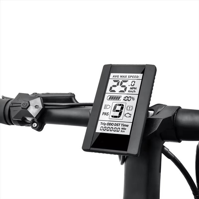 Bafang 800S C965 LCD-Display UART in Schwarz für Elektrofahrrad E-Bike Mittelmotoren BBS01B BBS02B BBSHD - Bild 1