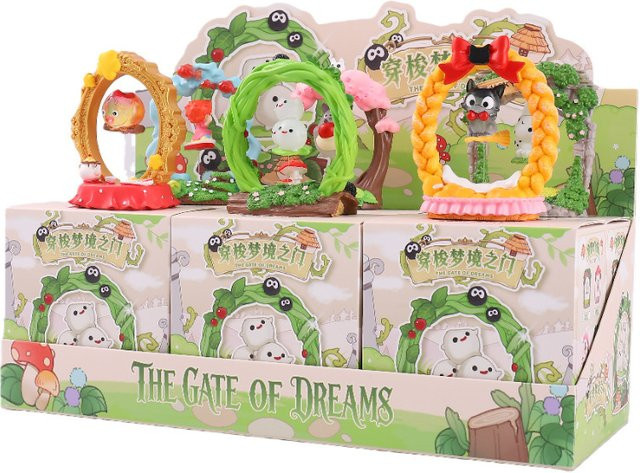 Bandai Hayao Miyazaki Fantasy Shuttle Gate Blind Box, Einzelfigur - Bild 1