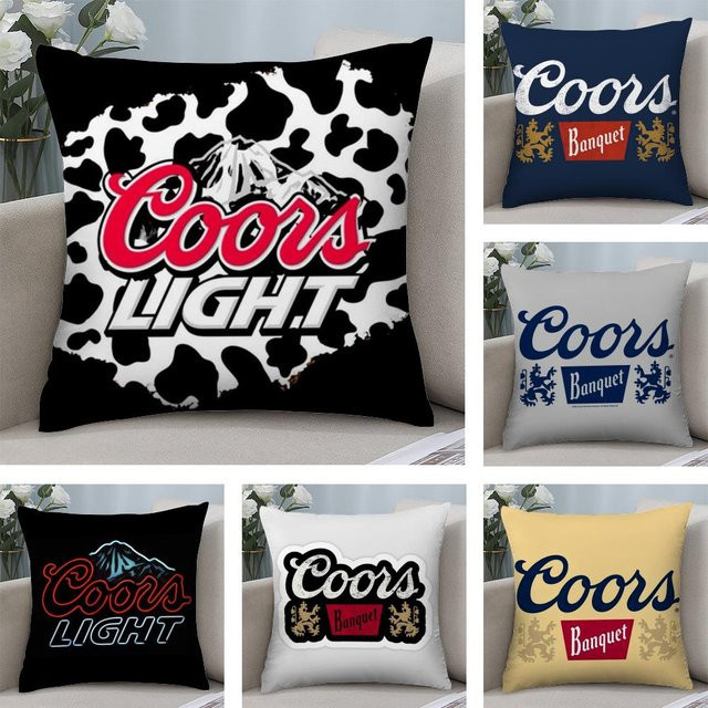 C-Coors Klassischer Kissenbezug Square in Schwarz und Multicolour mit verdecktem Reißverschluss, B/B/H: 30 x 30 x 30 cm - Bild 1
