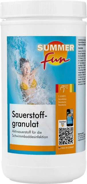 Summer Fun Summer Waves Sauerstoff Granulat zur Desinfektion, 1 kg - Bild 1