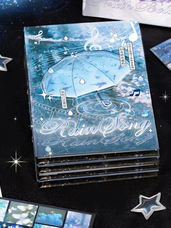 30 Stück Vintage Aufkleber Galaxy Ode Serie von Mr.Paper für Scrapbooking und DIY-Bastelbedarf - Bild 3
