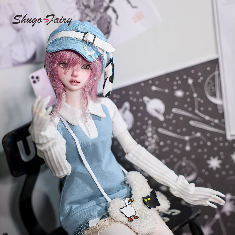 ShugaFairy Sano B Bjd Puppe 1/4, Japanischer Stil, Kawaii Anime Ästhetik, Gelenkpuppe, Komplettset - Bild 3