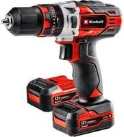 Einhell Akku-Schlagbohrschrauber TE-CD 12/1 Li-i 12V in Rot/Schwarz mit 2x 2,0Ah Akkus aus der Power X-Change Serie - Bild 2