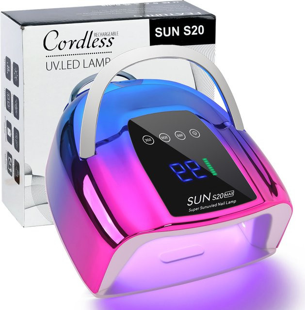 DianaBeauty Nageltrockner, 48 LEDs, wiederaufladbar, LCD-Touchscreen - Bild 1