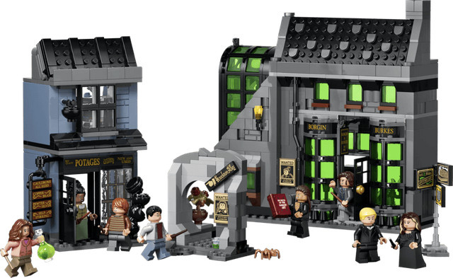 LEGO Harry Potter Zaubererläden in der Winkelgasse Bauset - Bild 3