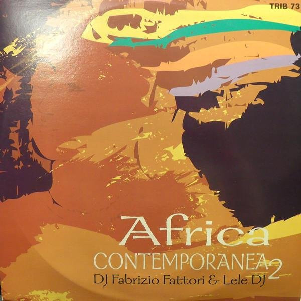 Fabrizio Fattori & Lele DJ - Africa Contemporanea 2, 12 Zoll Vinyl LP, Orange, Tribal Italia 2000, Electronic Dance & Electronica - Bild 1