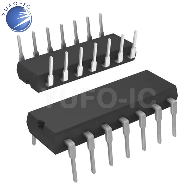 YUFO-IC integrierter Schaltkreis 74HC14 in Schwarz - Bild 2