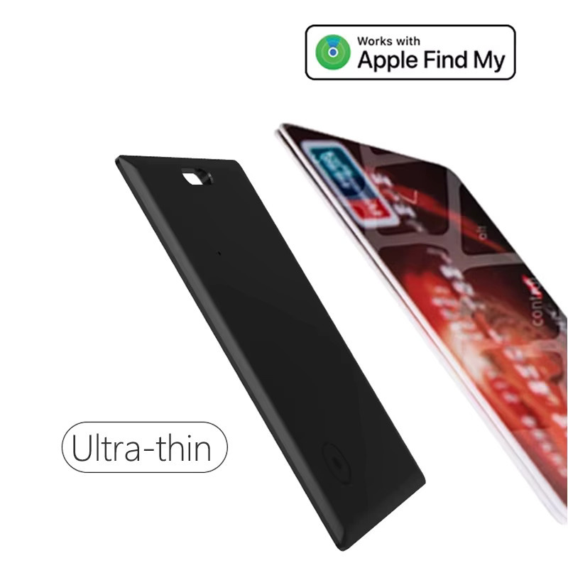 leapii Geldbörsen-Tracker-Karte in Schwarz, kompatibel mit Apple Find My (nur iOS), wasserdichter Bluetooth-Tracker mit 1 Jahr Batterielaufzeit ohne Aufladen - Bild 5
