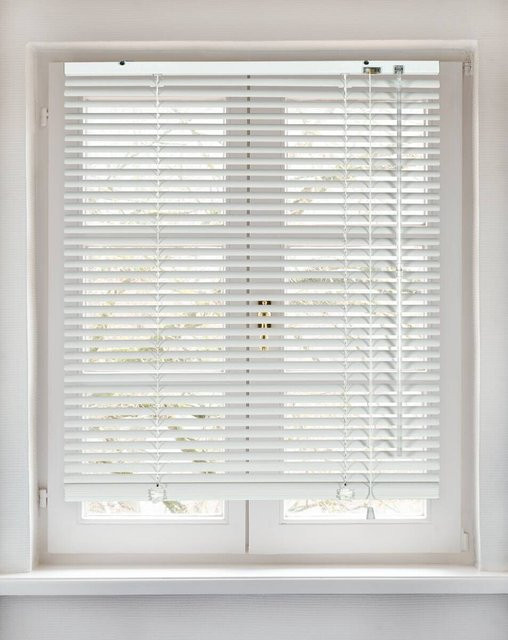 Boviva Alu-Jalousie weiß Breite: 40 cm, Höhe: 175 cm - Bild 1