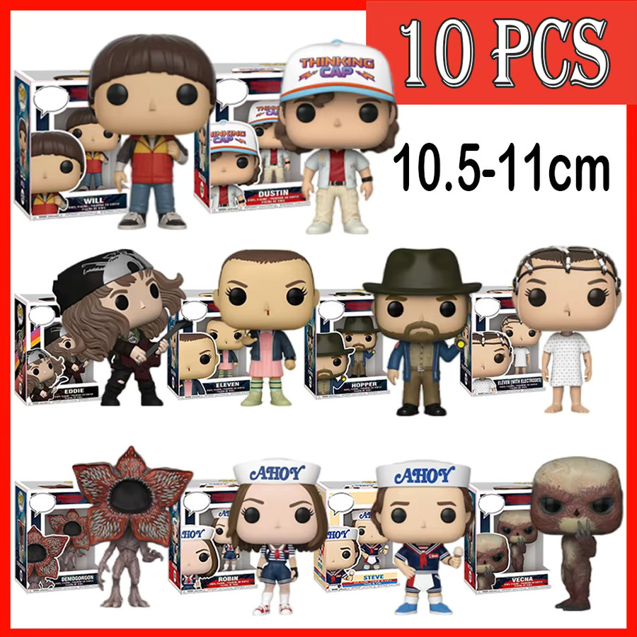 Bandai Stranger Things Jane Ives Will Byers Mike Wheeler, Action Figur, Einzelfigur - Bild 2
