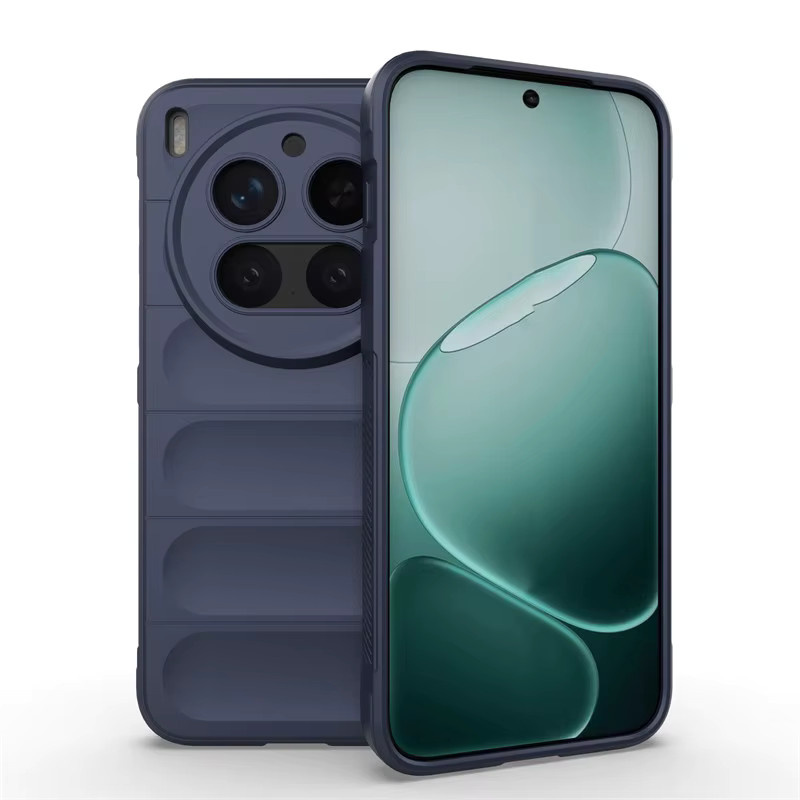 Schutzhülle aus weichem Silikon für ViVo X300 Pro und ViVo X300 in Rot - Bild 2